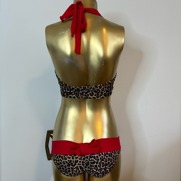 Sugar Doll retro leopard bikini set - Picture 6 of 7